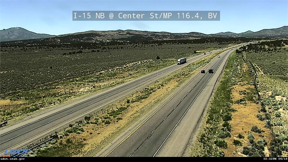 I-15 NB @ Center St / MP 116.4, BV