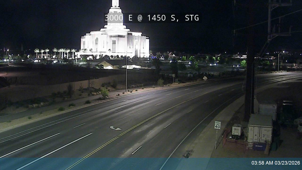 3000 E @ 1450 S, STG live webcam