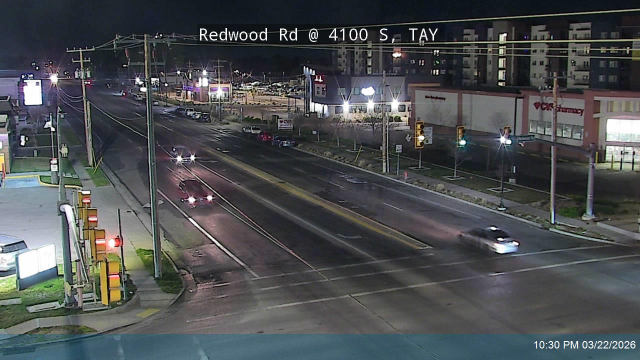 Redwood Rd / SR-68 @ 4100 S, TAY live webcam