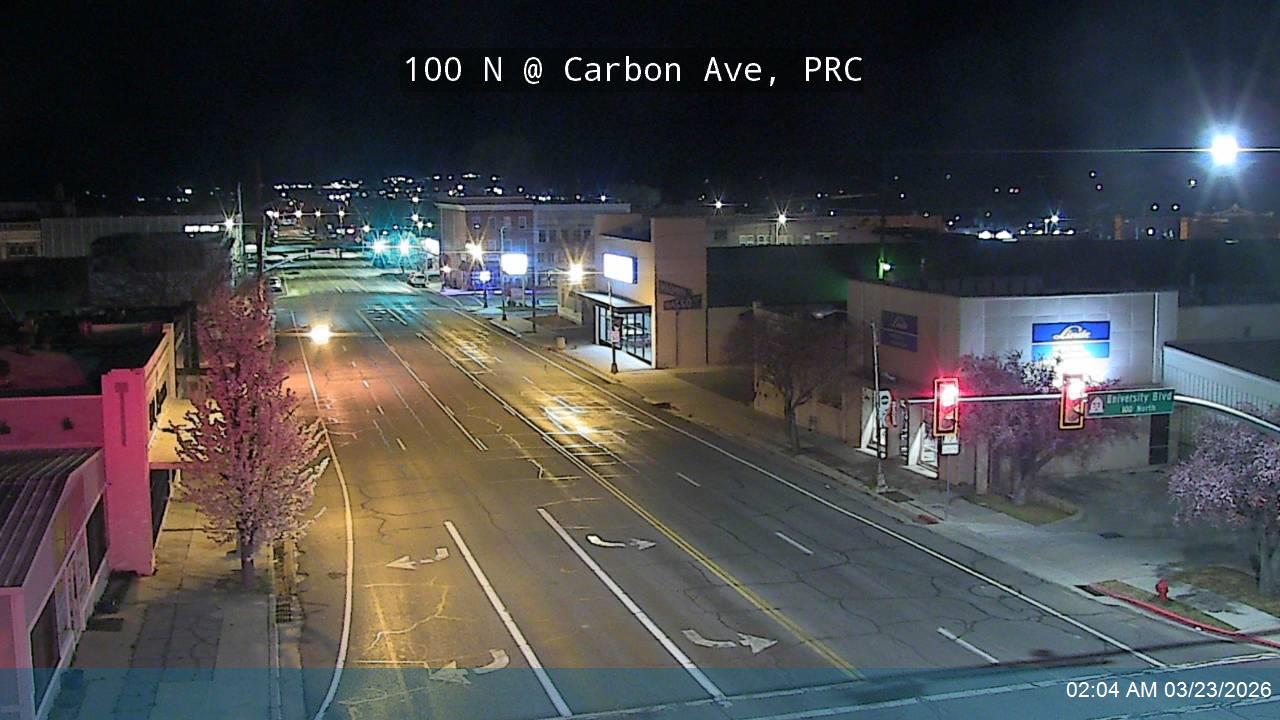 100 N / SR-55 @ Carbon Ave / SR-10, PRC live webcam