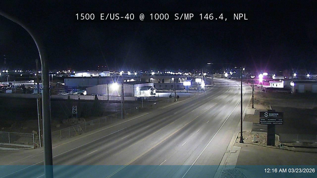 1500 E / US-40 @ 1000 S / MP 146.4, NPL live webcam