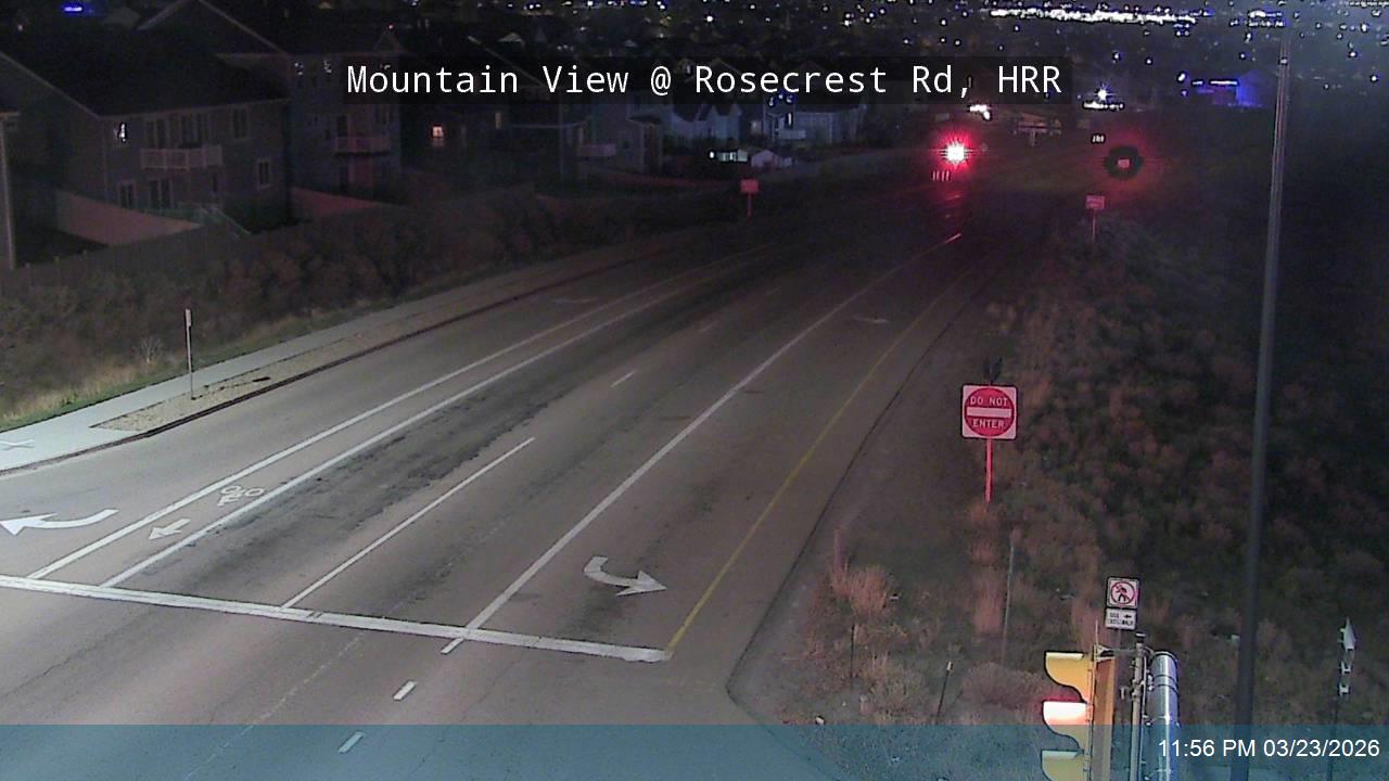 Mountain View / SR-85 @ Rosecrest Rd / 14500 S, HRR live webcam