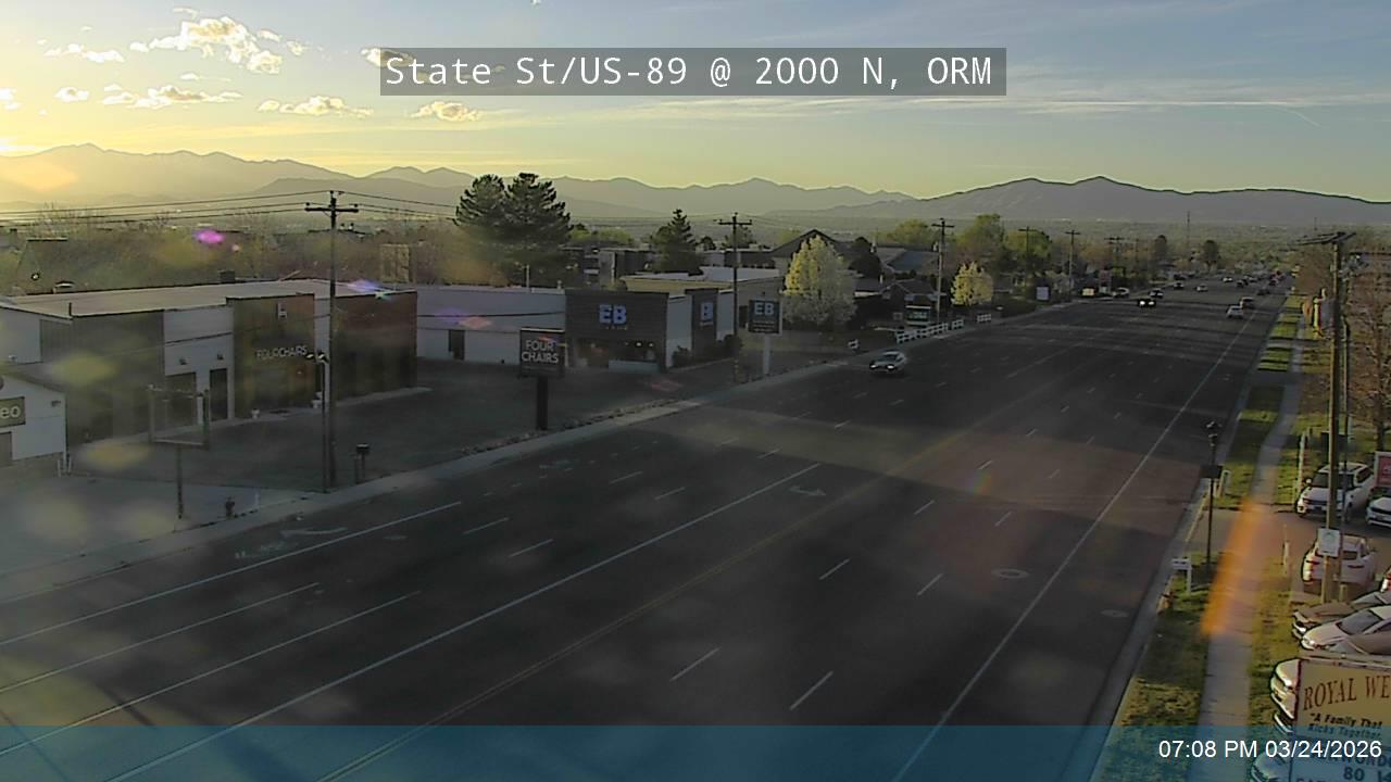 State St / US-89 @ 2000 N, ORM live webcam