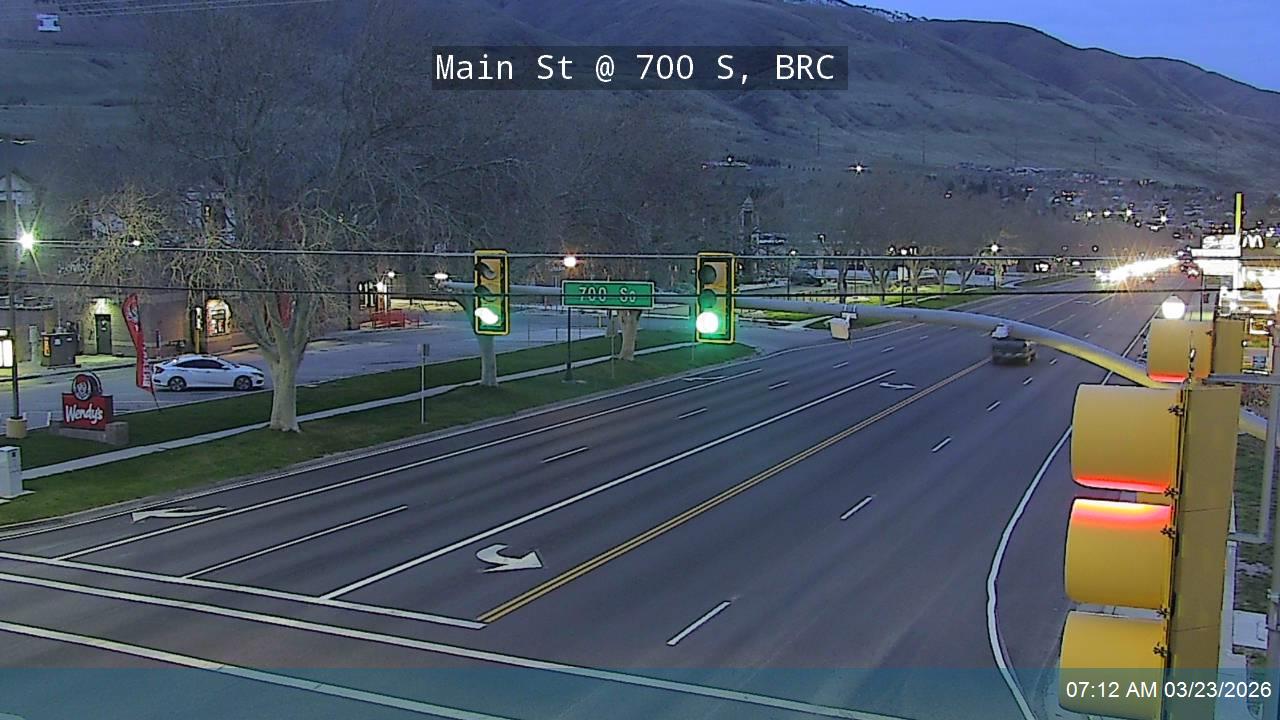 Main St / SR-13 @ 700 S, BRC live webcam