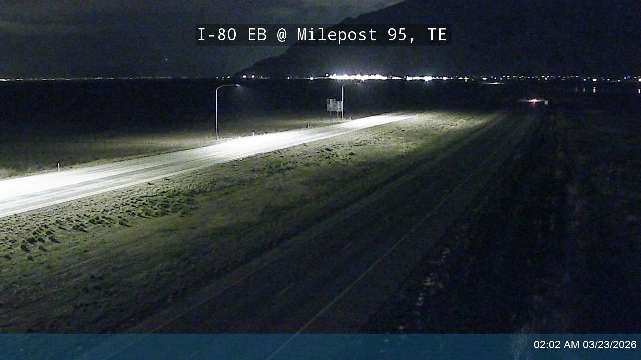 I-80 EB @ Milepost 95, TE live webcam