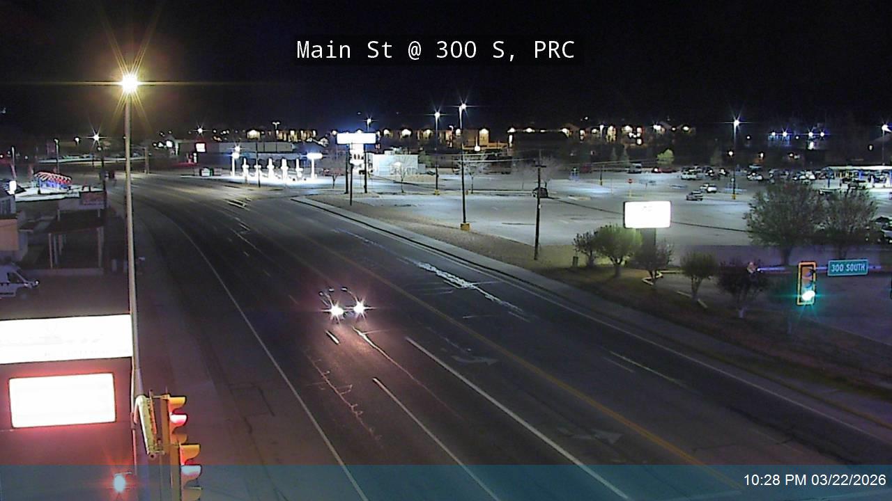 Main St / SR-55 @ 300 S, PRC live webcam