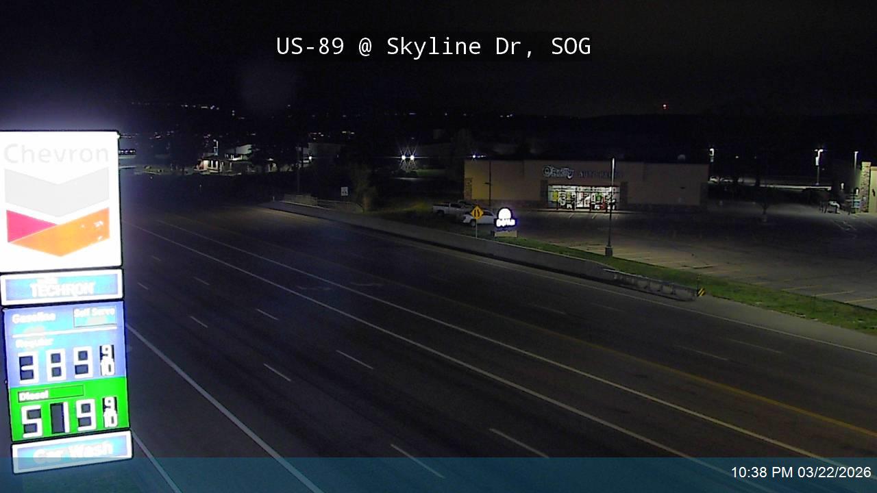 US-89 @ Skyline Dr, SOG live webcam