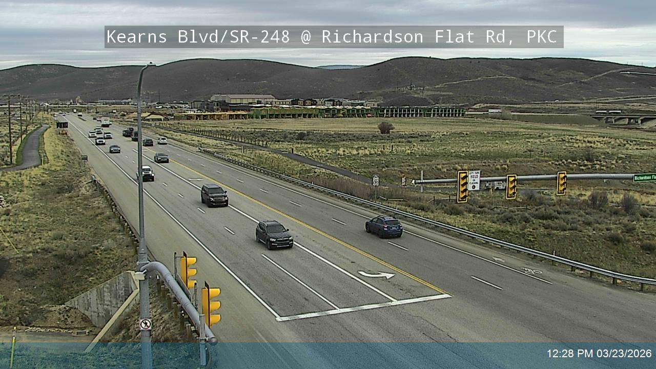 Kearns Blvd / SR-248 @ Richardson Flat Rd, PKC live webcam