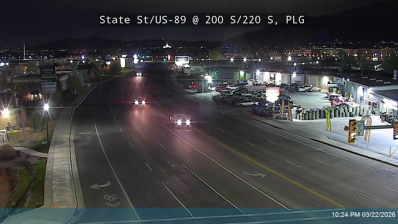State St / US-89 @ 200 S / 220 S, PLG live webcam
