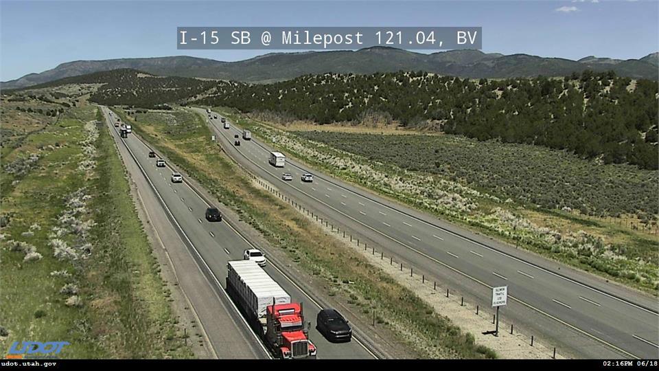 I-15 SB @ Milepost 121.04, BV