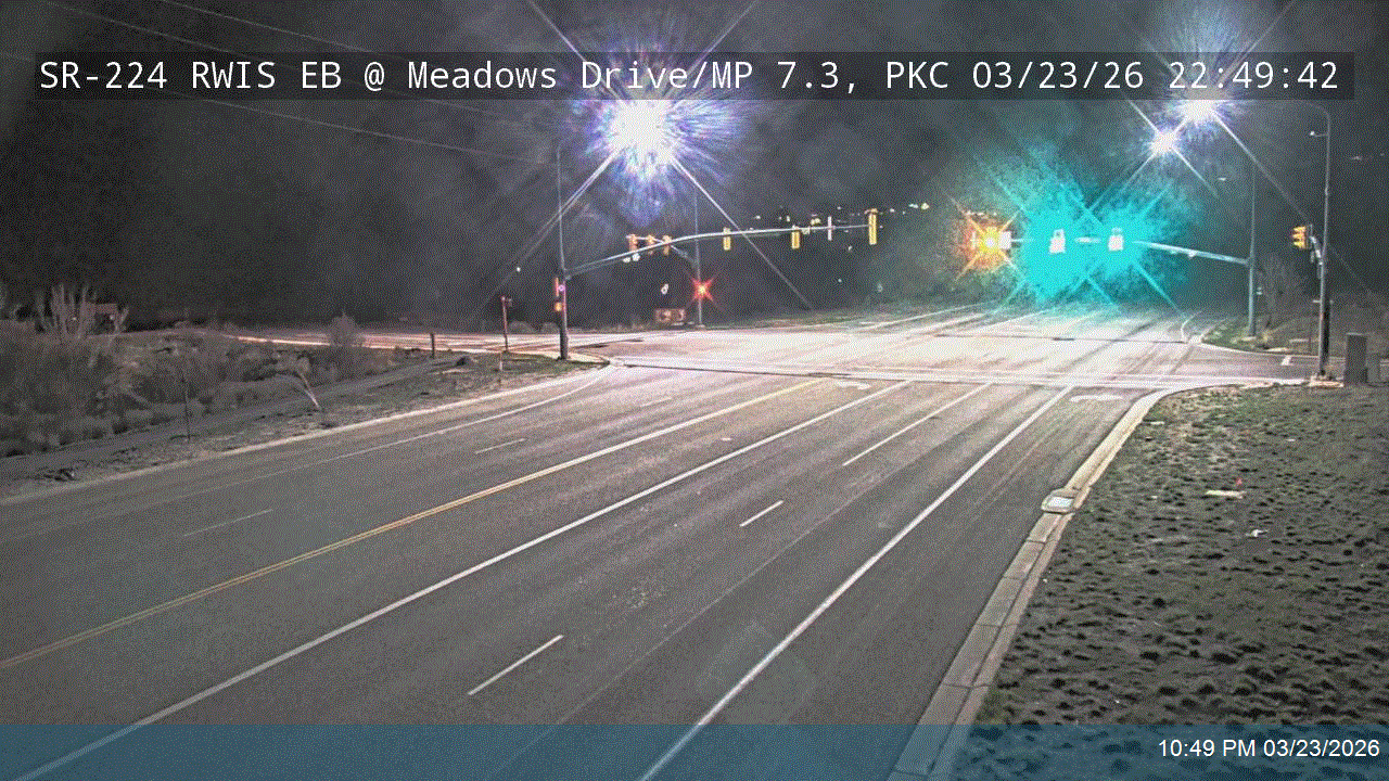Park Ave / SR-224 RWIS @ Meadows Dr, PKC live webcam