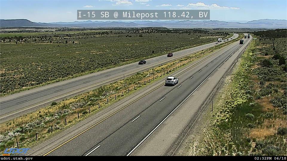 I-15 SB @ Milepost 118.42, BV