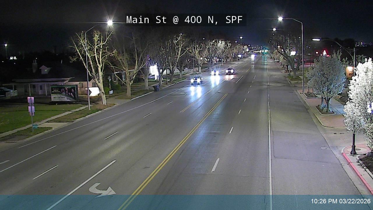 Main St / SR-156 @ 400 N / SR-147, SPF live webcam