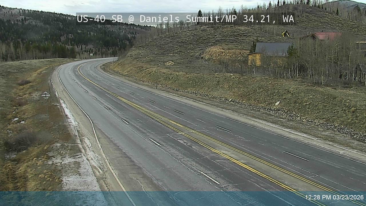 US-40 @ Daniels Summit / MP 34.21, WA live webcam