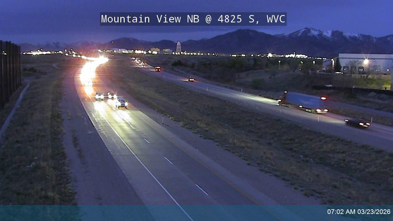 Mountain View / SR-85 NB @ 4825 S, WVC live webcam