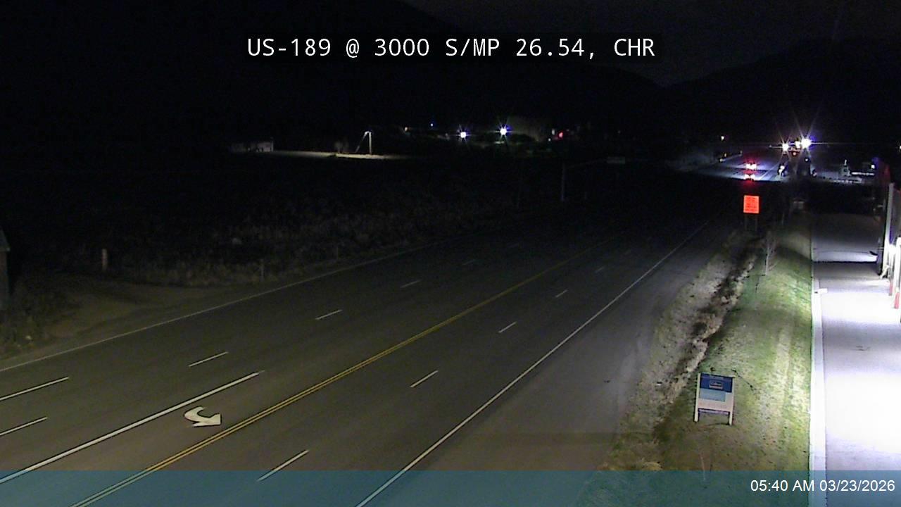 US-189 @ 3000 S / MP 26.54, CHR live webcam