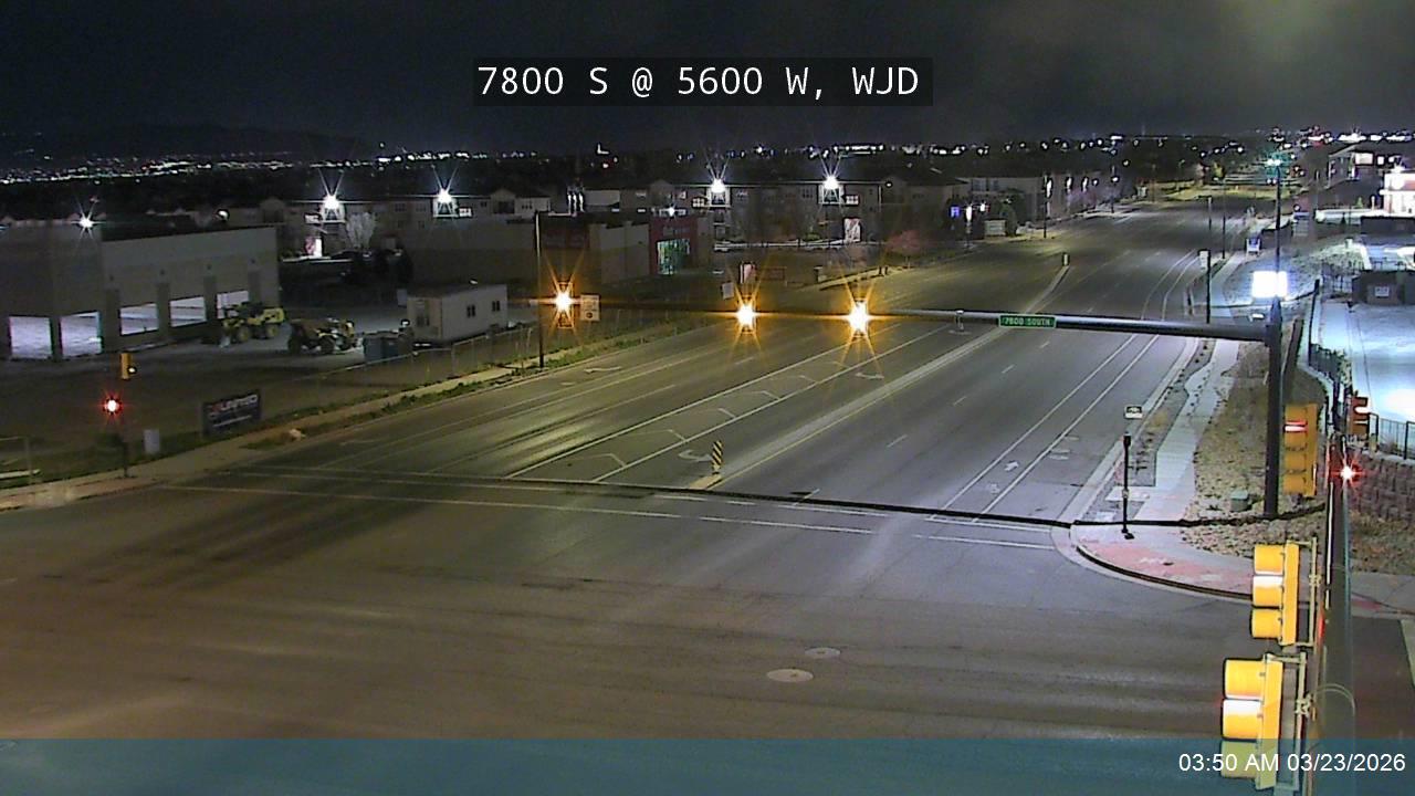 7800 S @ 5600 W, WJD live webcam