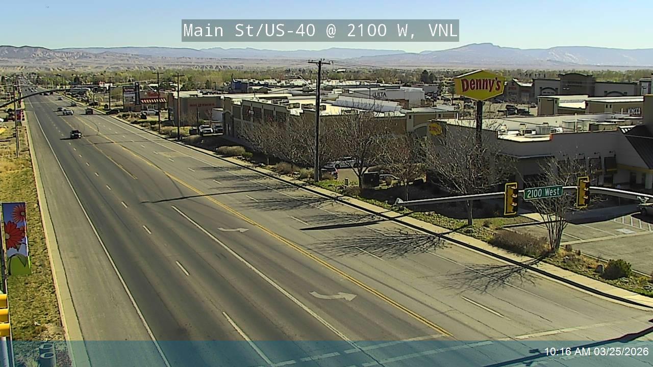 Main St / US-40 @ 2100 W / MP 141.64, VNL live webcam