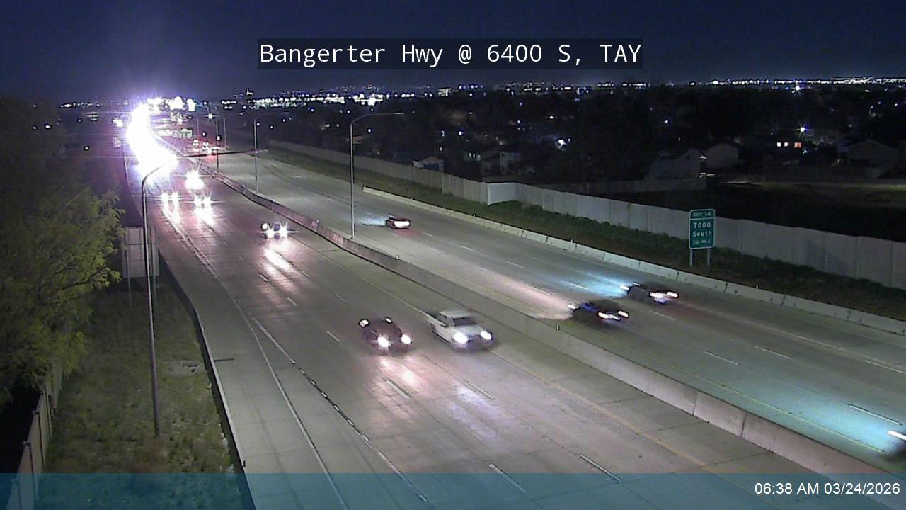 Bangerter Hwy / SR-154 @ 6400 S, TAY live webcam