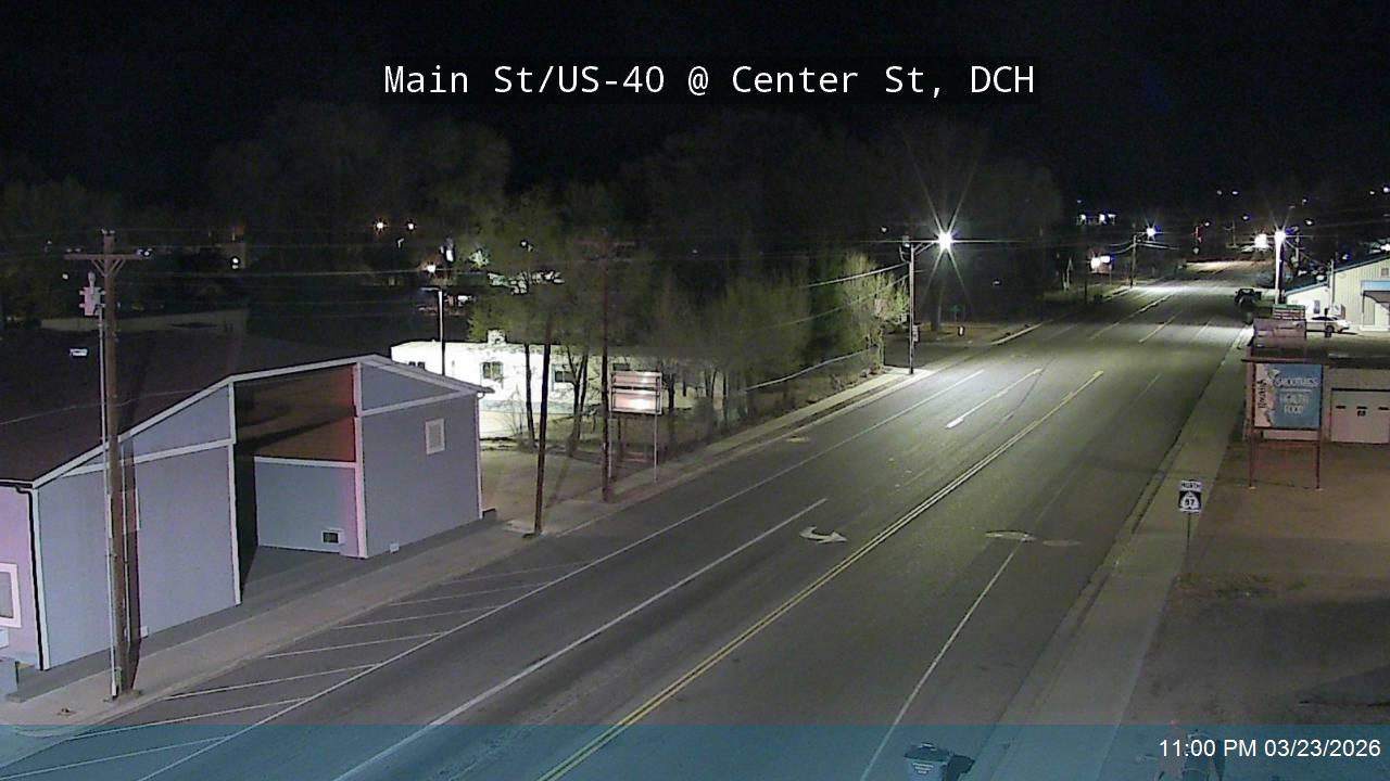Main St / US-40 @ Center St / SR-87 / MP 86.54, DCH live webcam
