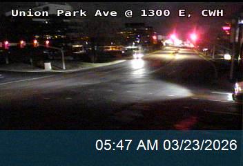 Union Park Ave @ 1300 E / 7100 S, CWH live webcam