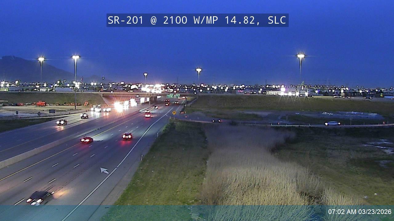 SR-201 @ 2100 W / MP 14.82, SLC live webcam