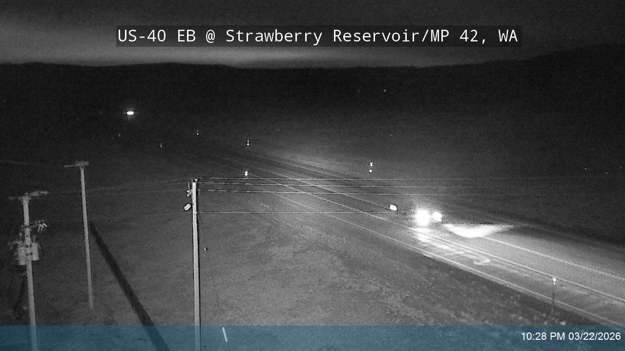 US-40 @ Strawberry Reservoir / MP 42, WA live webcam