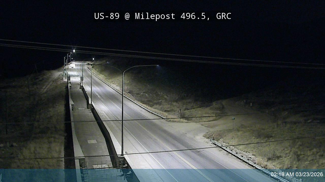 US-89 @ Milepost 497.5, GRC live webcam