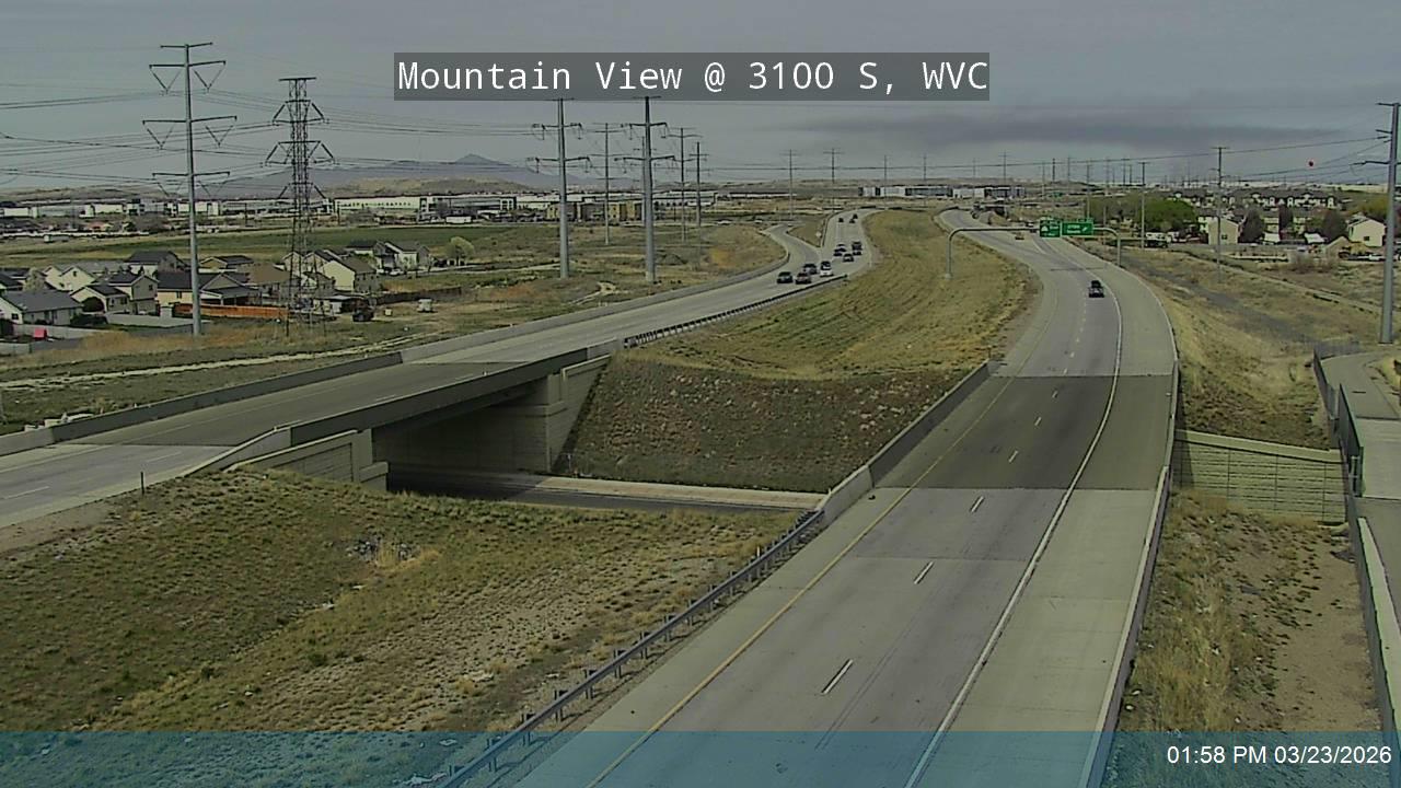Mountain View / SR-85 NB @ 3100 S / MP 22.5, WVC live webcam