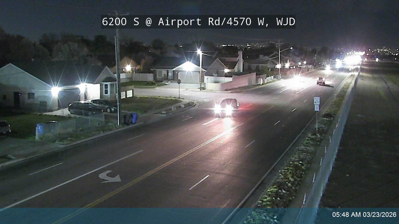 6200 S / Bennion Blvd @ Airport Rd / 4570 W, WJD live webcam