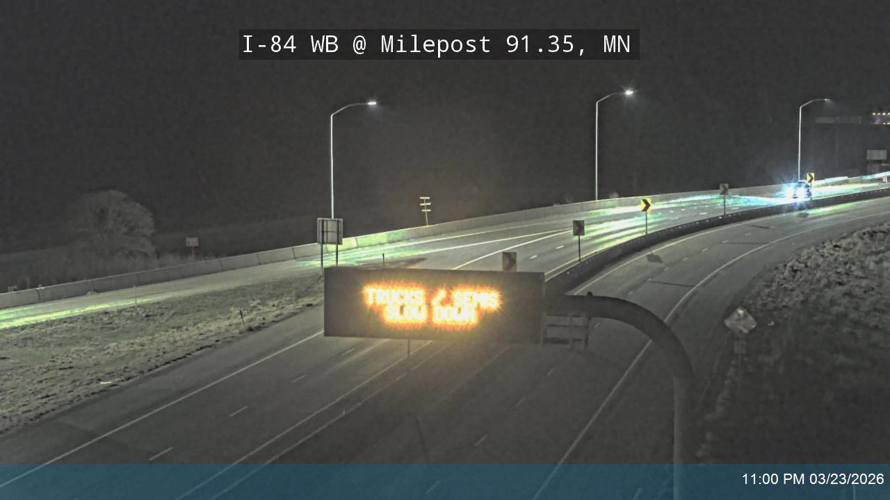 I-84 / Weber Canyon WB @ Milepost 91.35, MN live webcam