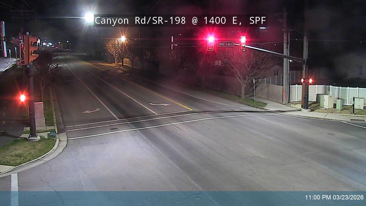 Canyon Rd / SR-198 @ 1400 E, SPF live webcam