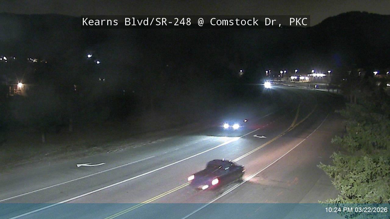 Kearns Blvd / SR-248 @ Comstock Dr, PKC live webcam