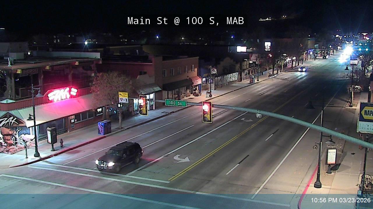 Main St / US-191 @ 100 S, MAB live webcam