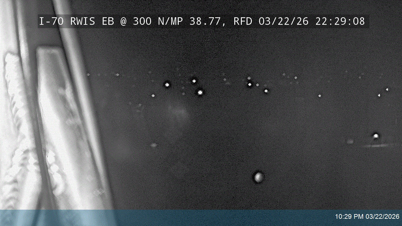 I-70 RWIS EB @ 300 N / MP 38.77, RFD live webcam