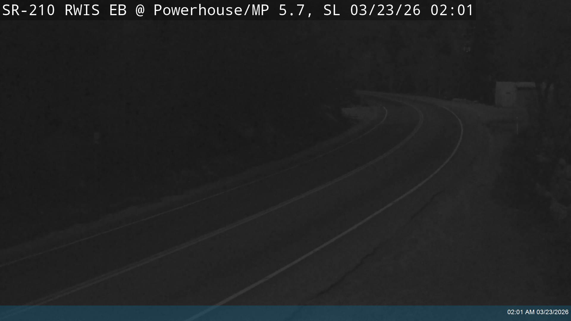 Little Cottonwood Rd / SR-210 RWIS EB @ Powerhouse / MP 5.67, SL live webcam