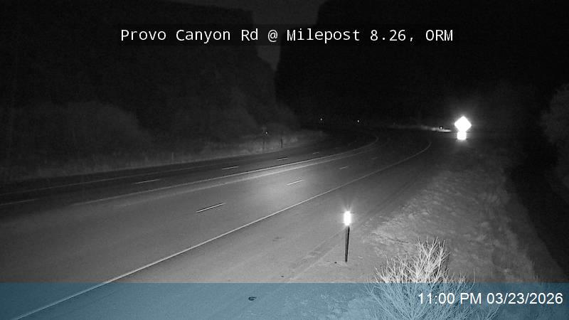 Provo Canyon Rd / US-189 @ Mouth of Provo Canyon / MP 8.26, ORM live webcam