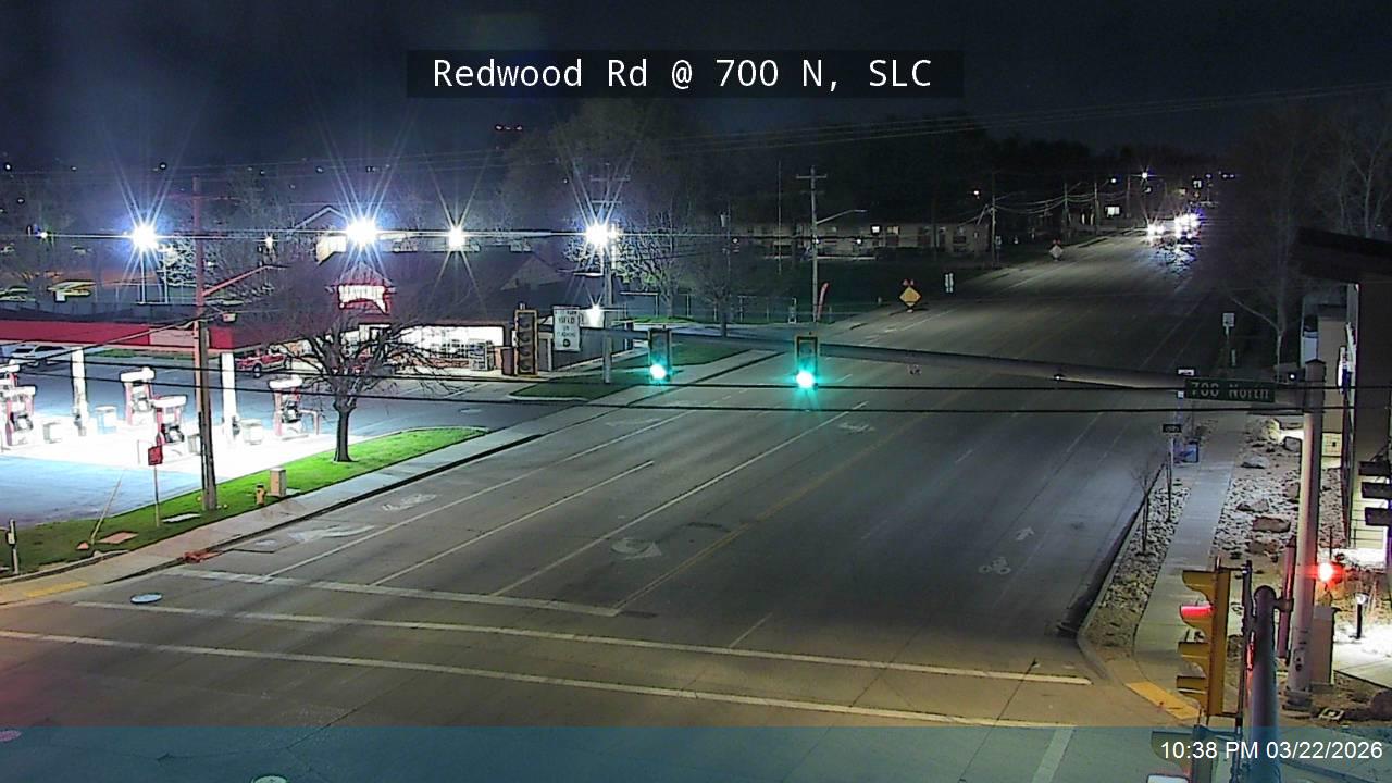 Redwood Rd / SR-68 @ 700 N, SLC live webcam