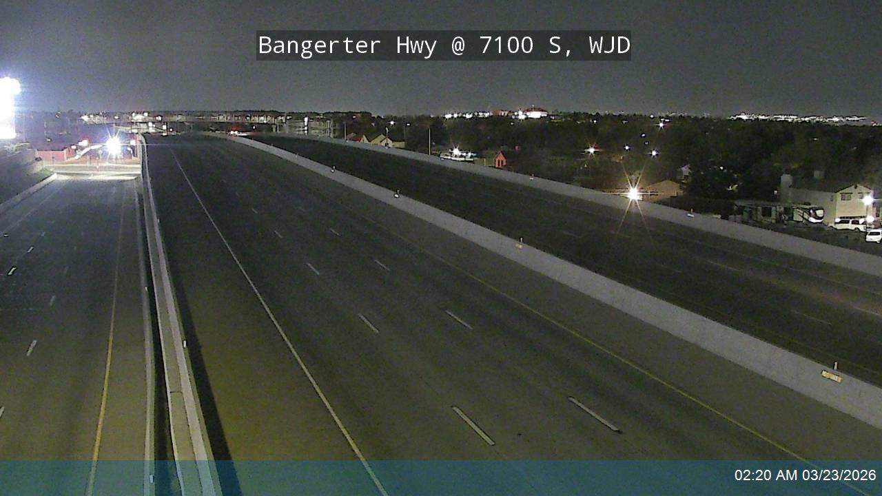 Bangerter Hwy / SR-154 @ 7100 S, WJD live webcam