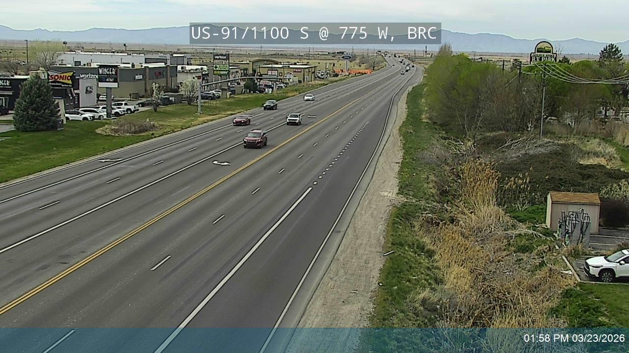 US-91 / 1100 S @ 775 W, BRC live webcam