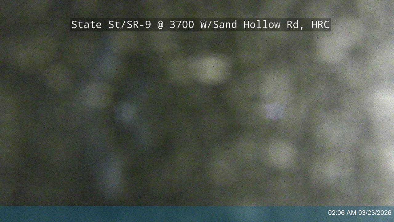 State St / SR-9 @ 3700 W / Sand Hollow Rd, HRC (Local) live webcam