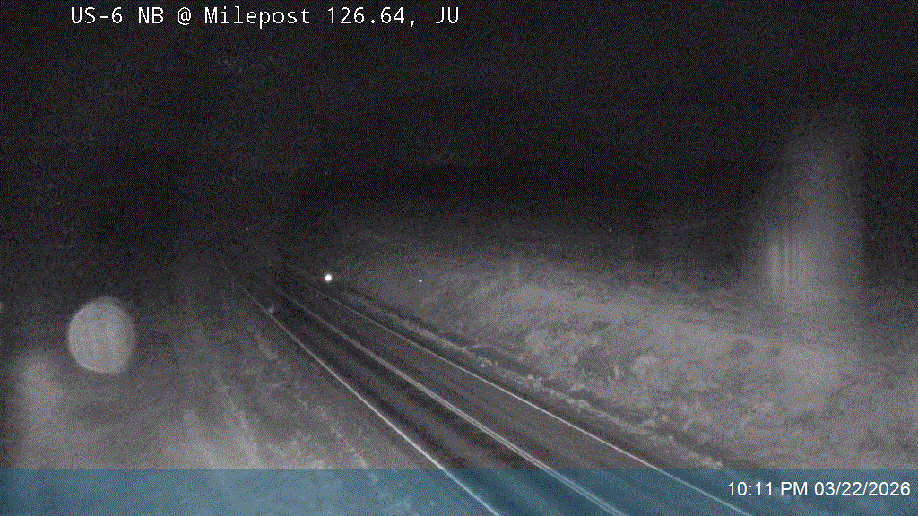 US-6 NB @ Milepost 126.6, JU live webcam
