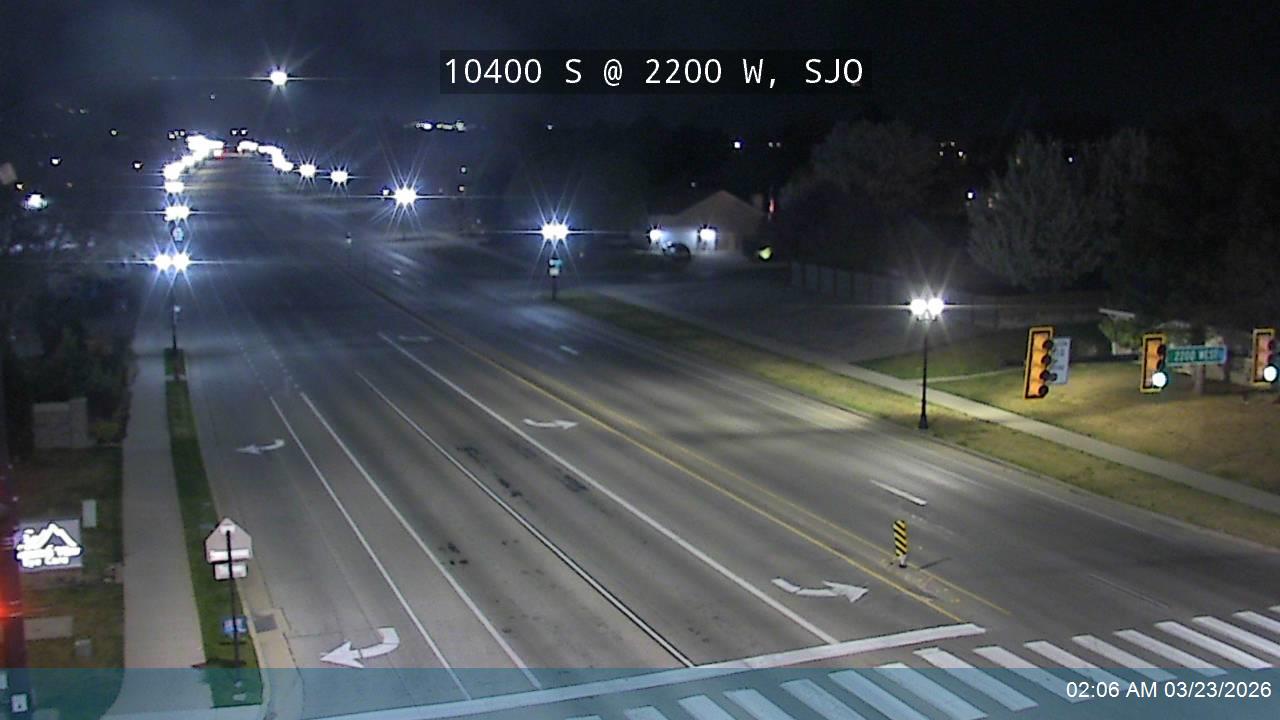 South Jordan Pkwy / 10400 S / SR-151 @ 2200 W, SJO live webcam