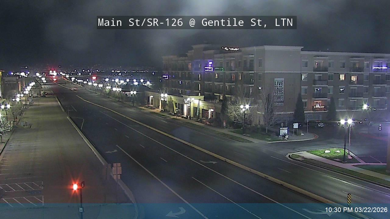 Main St / SR-126 @ Gentile St / SR-109, LTN live webcam