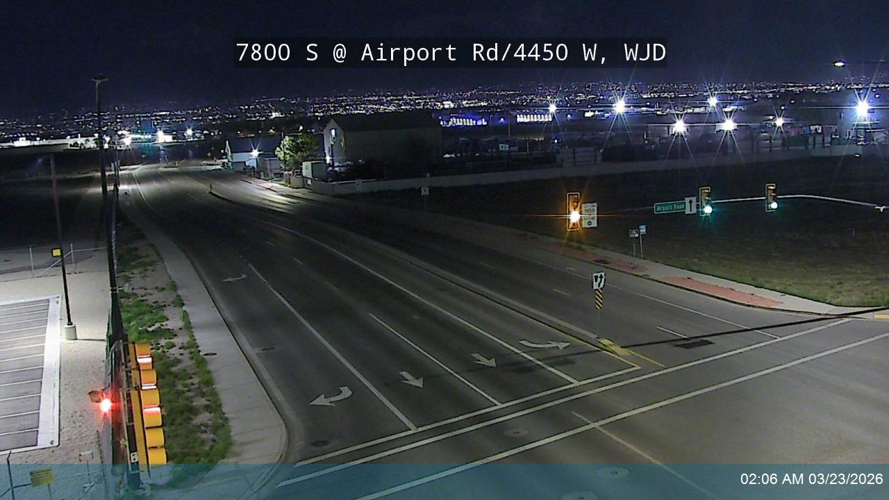 7800 S @ Airport Rd / 4450 W, WJD live webcam