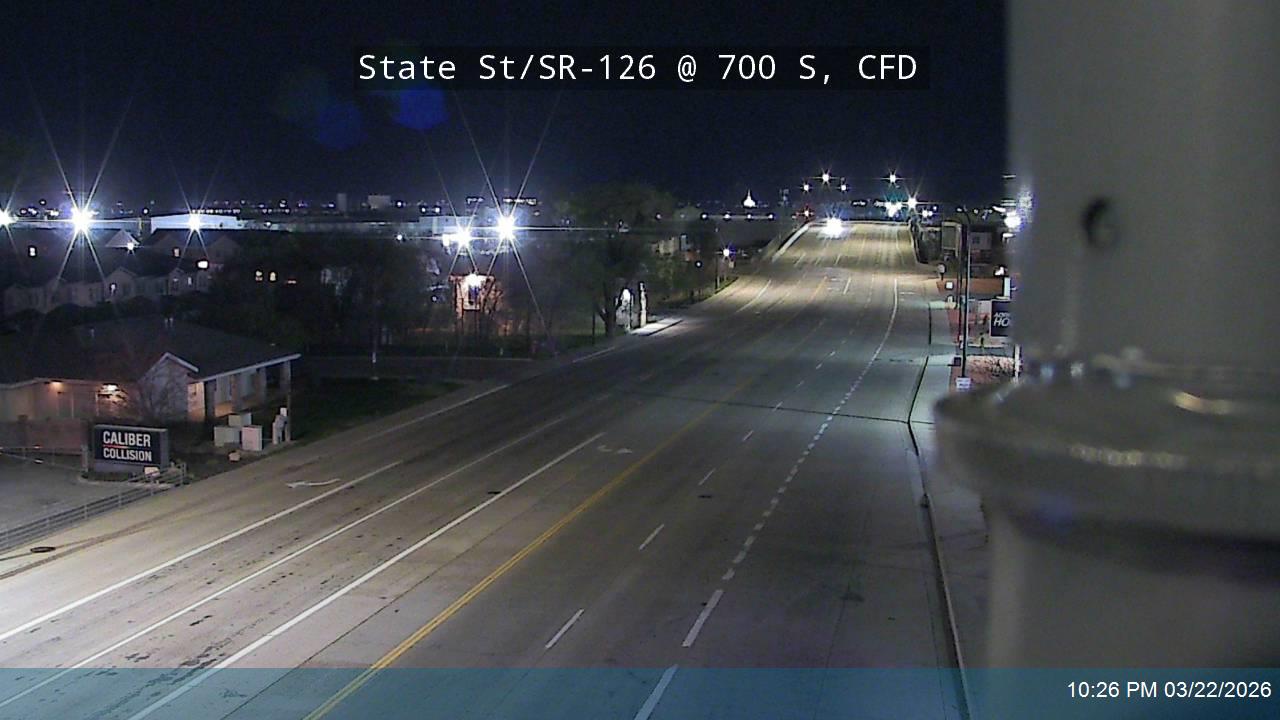 State St / SR-126 @ 700 S / SR-193, CFD live webcam