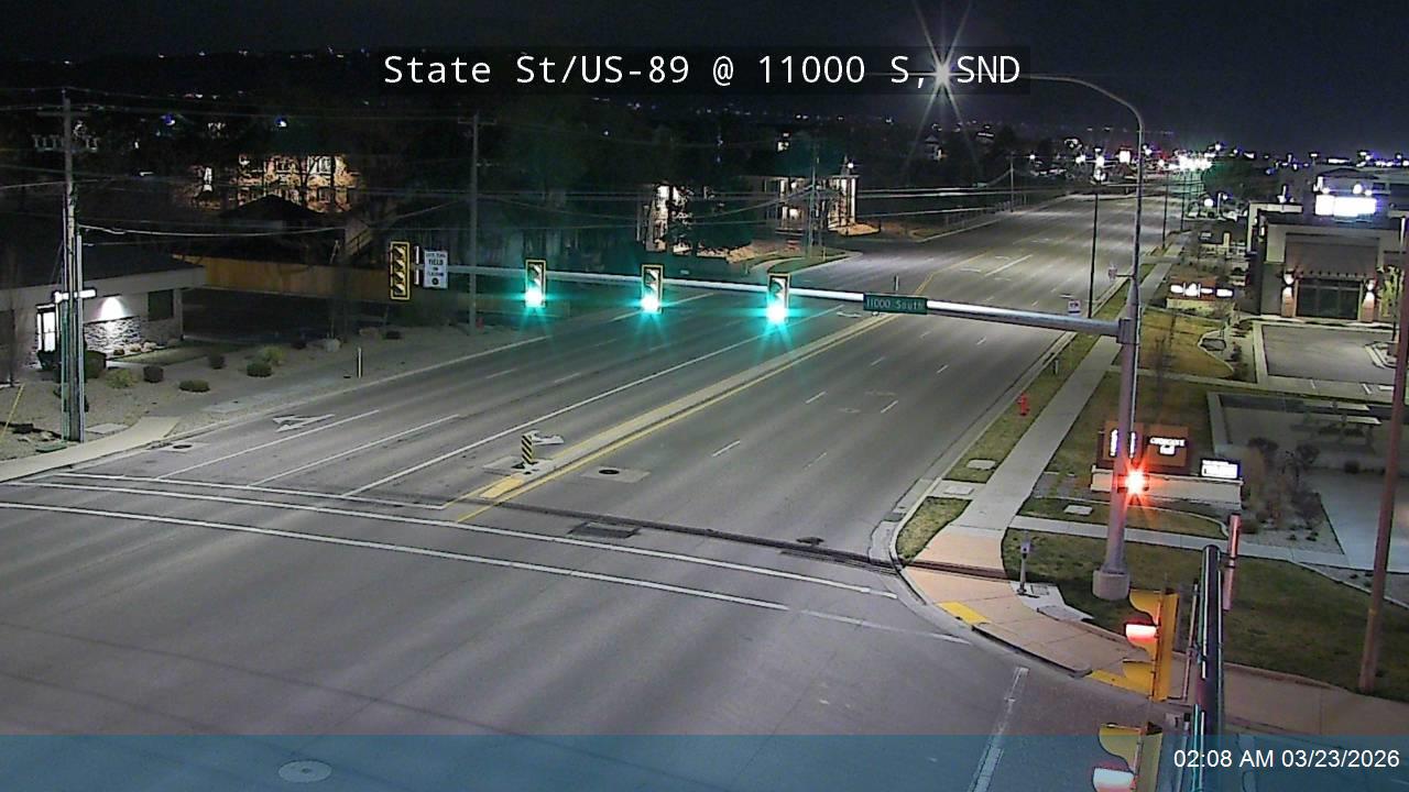 State St / US-89 @ 11000 S, SND live webcam