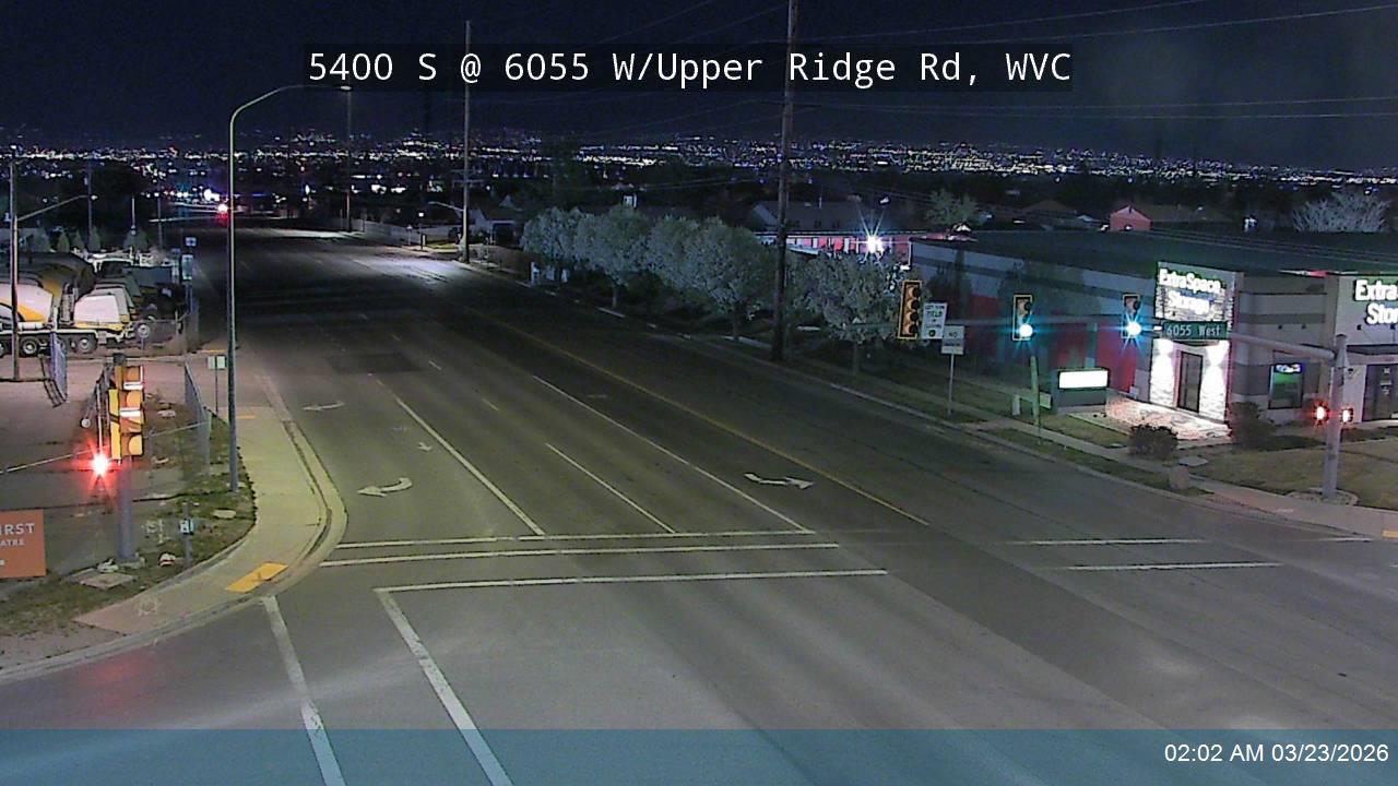 5400 S / SR-173 @ 6055 W / Upper Ridge Rd, WVC live webcam
