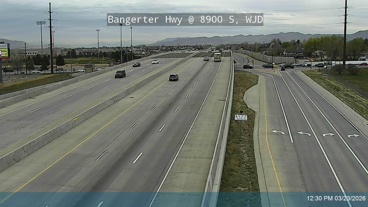 Bangerter Hwy / SR-154 @ 8900 S, WJD live webcam