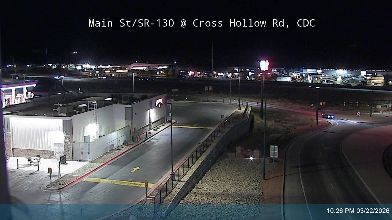 Main St / SR-130 @ Cross Hollow Rd / Old Hwy 91, CDC live webcam